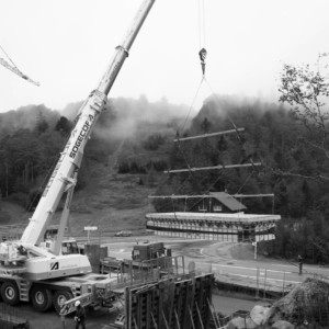 Travaux Le Collet reportage photo Eric Zugmeyer Vosges